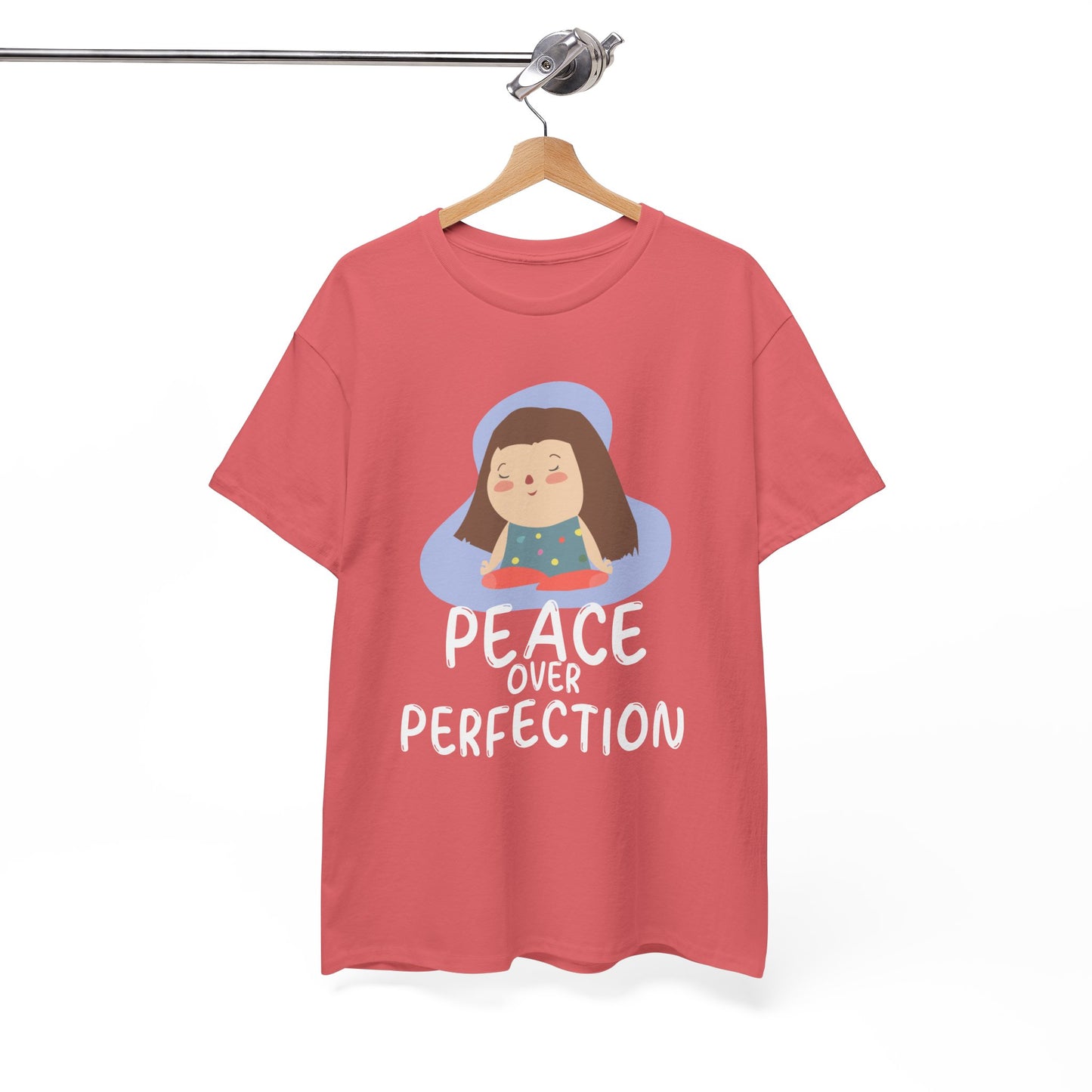 Peace Over Perfection Cotton Tee