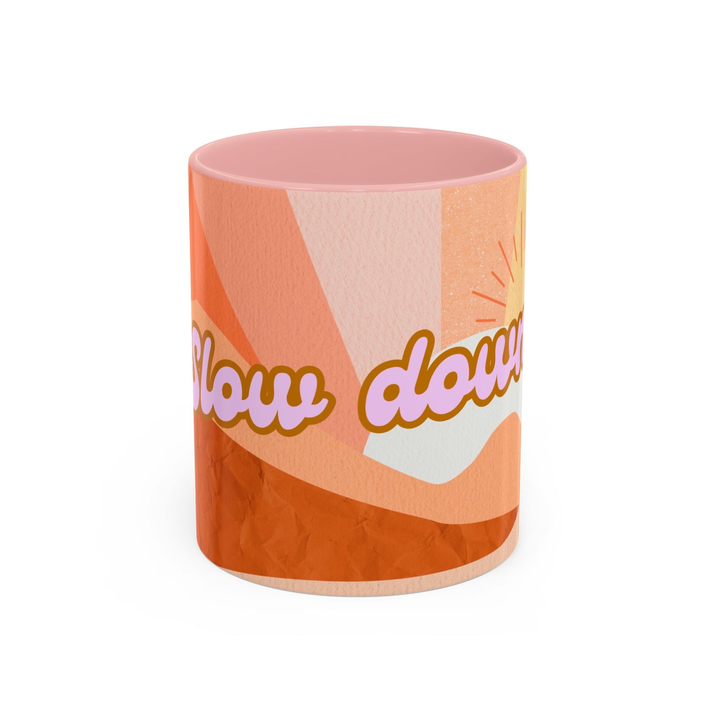 Bohemian 'Slow Down' Coffee Mug