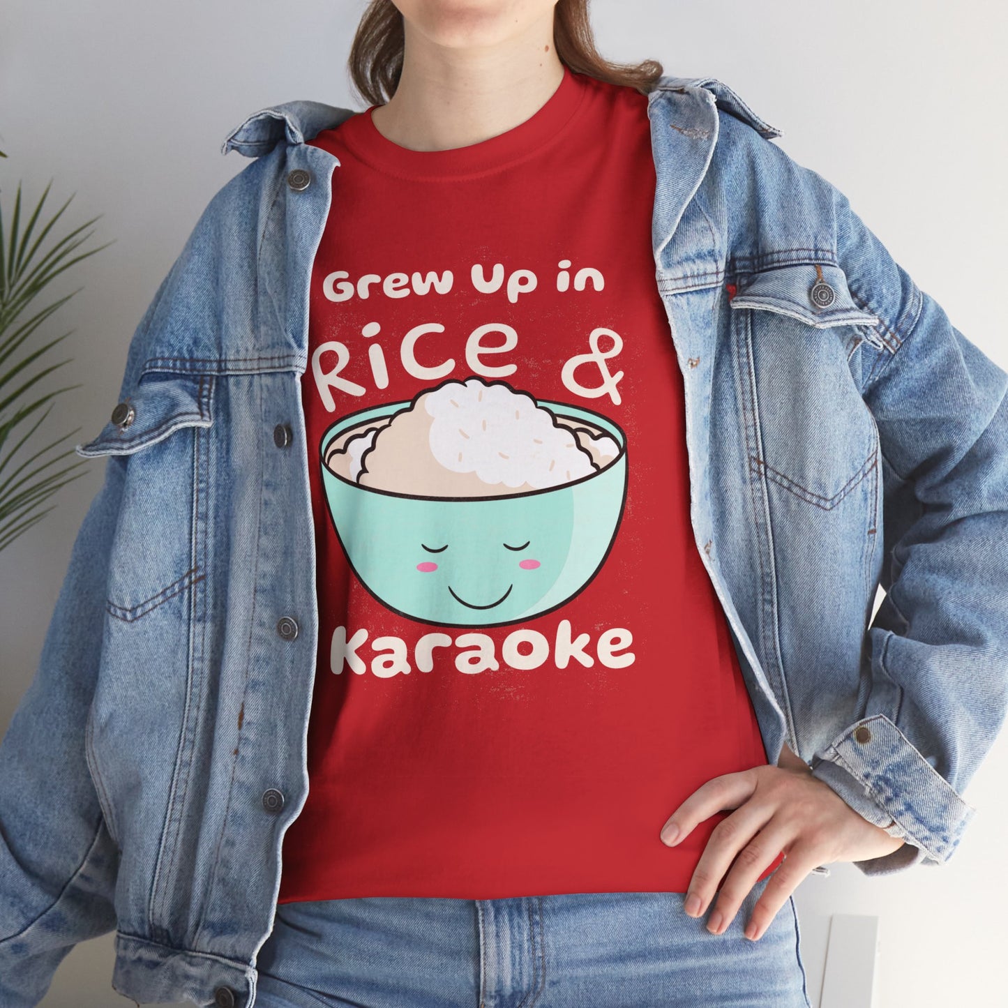 Grew Up in Rice and Karaoke Women's Tee