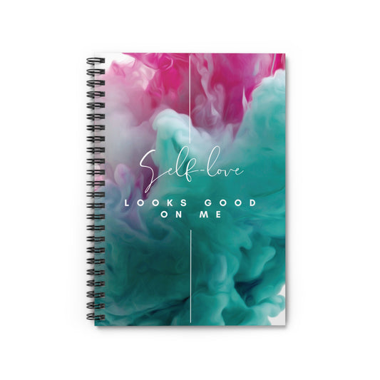 Self-Love Looks Good On Me Spiral Notebook