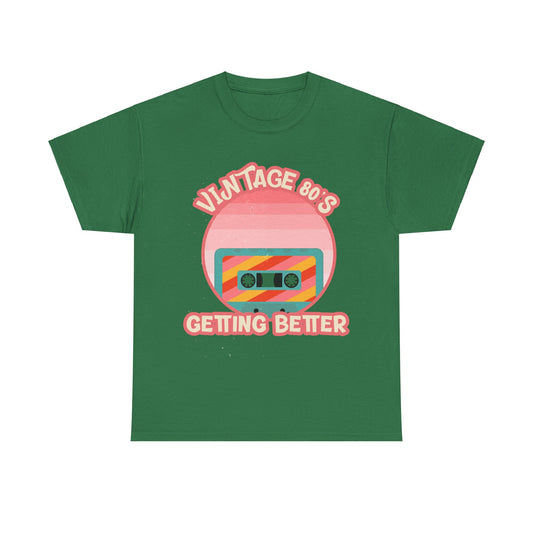 Vintage 80's Getting Better Men's Cotton Tee
