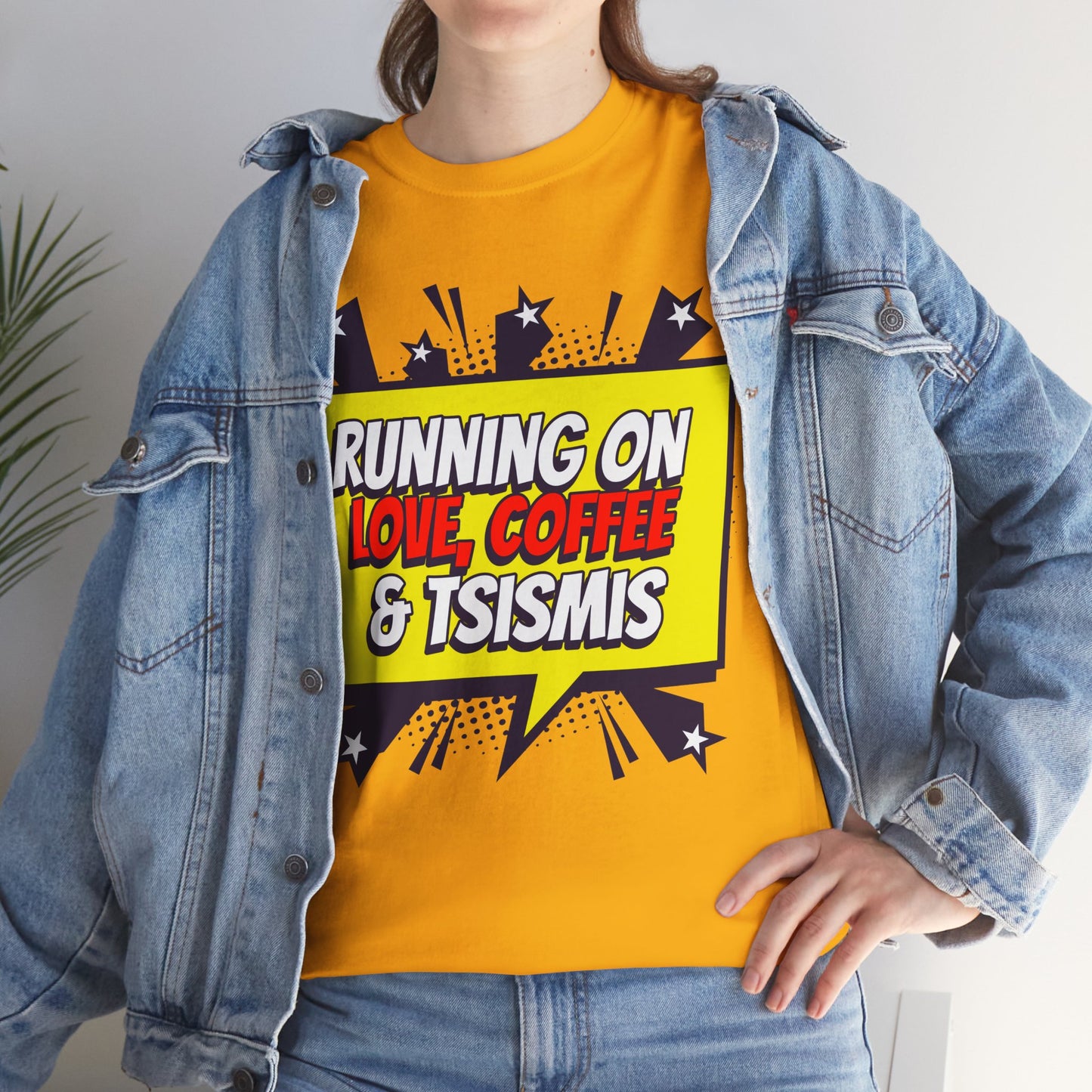 Running on Love, Coffee & Tsismis Tee