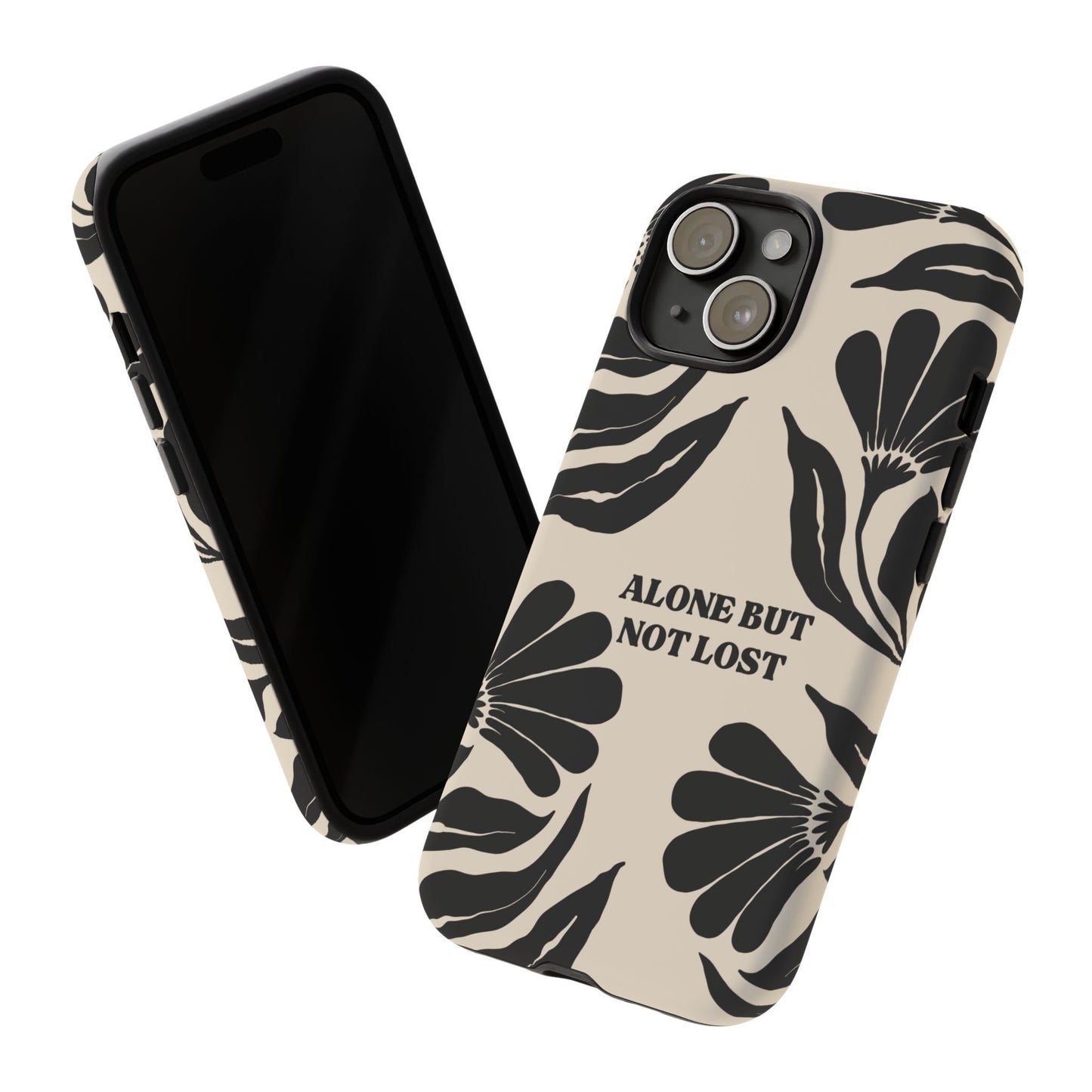 'Alone But Not Lost' Phone Case