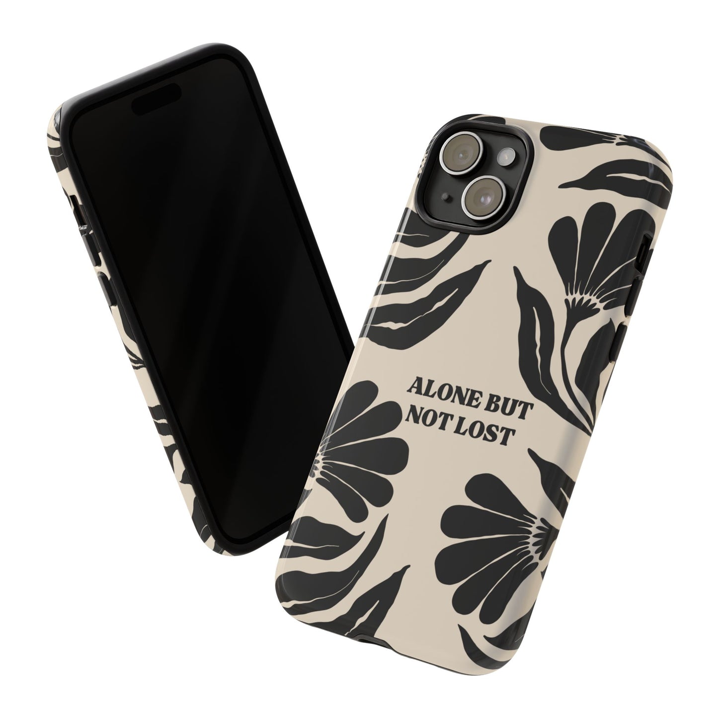 'Alone But Not Lost' Phone Case