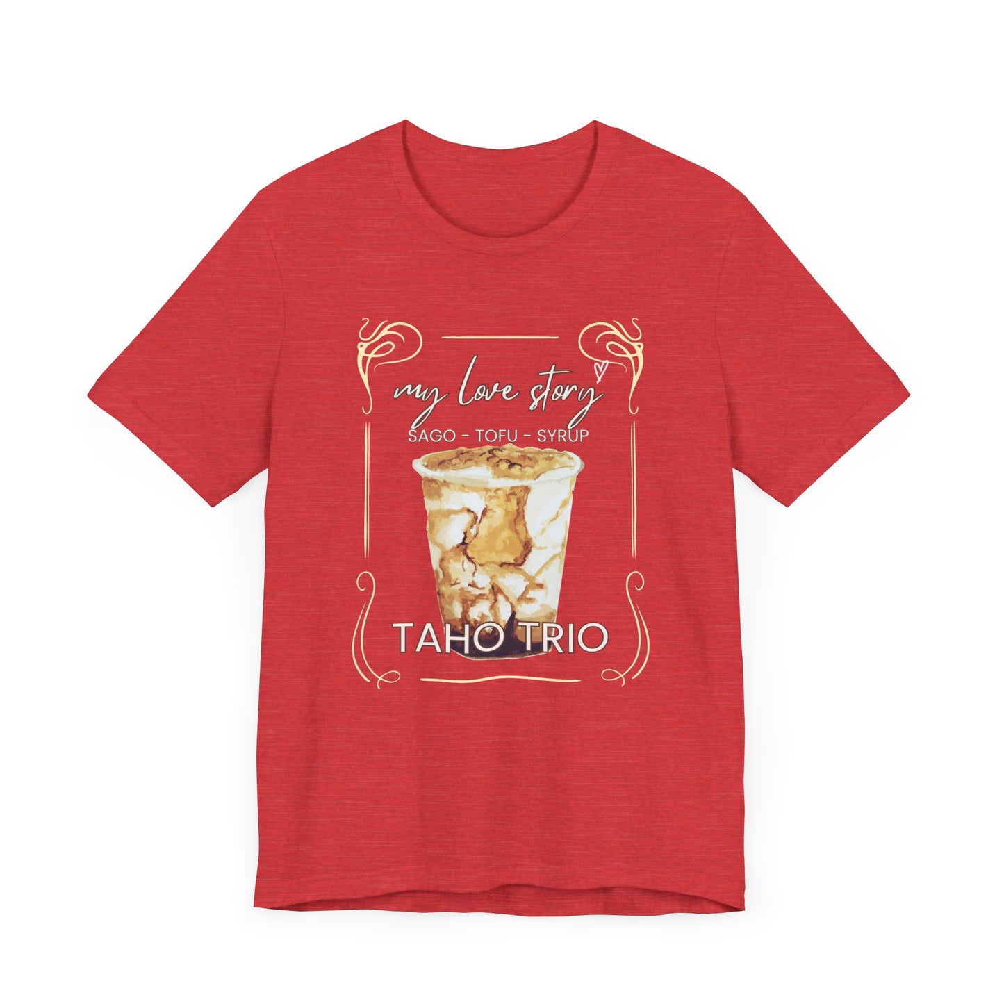 My Love Story: Taho Trio Premium Soft Men's Tee