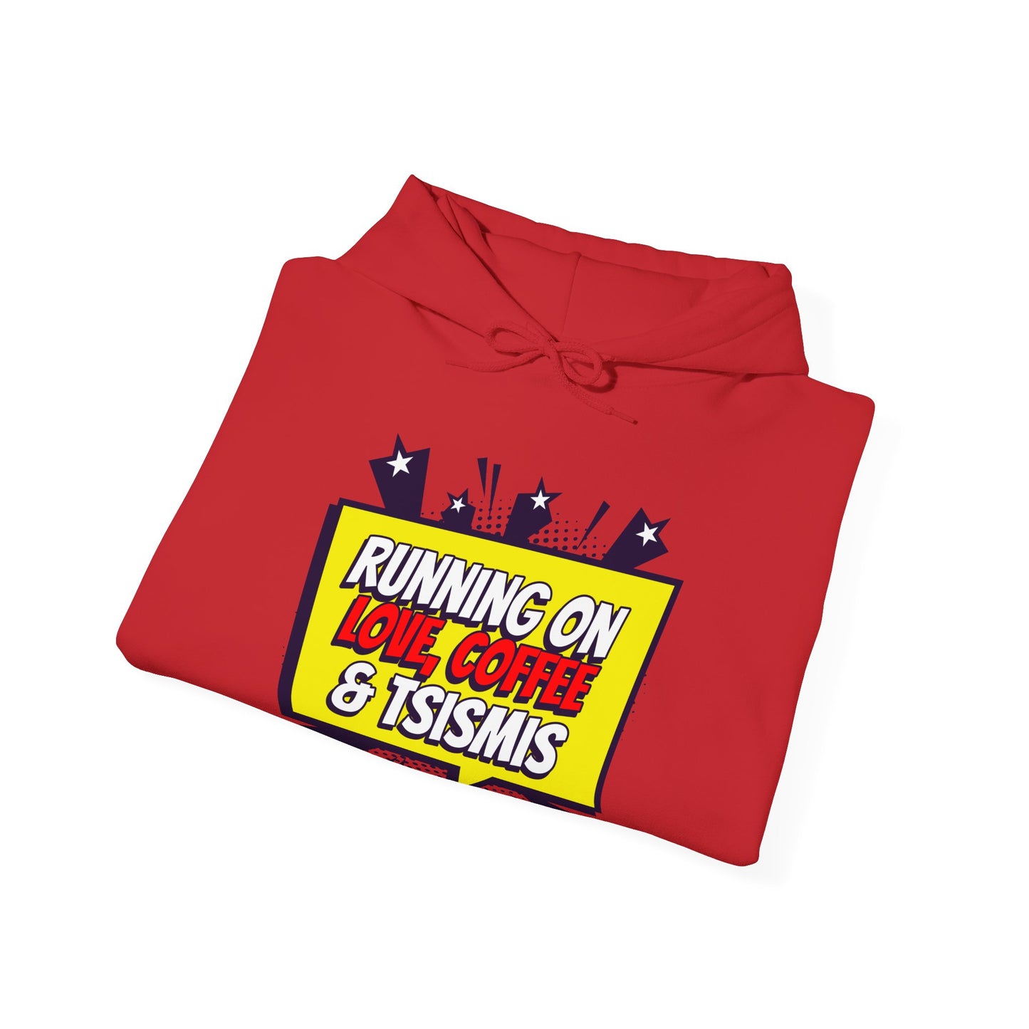 Running on Love, Coffee & Tsismis Hoodie