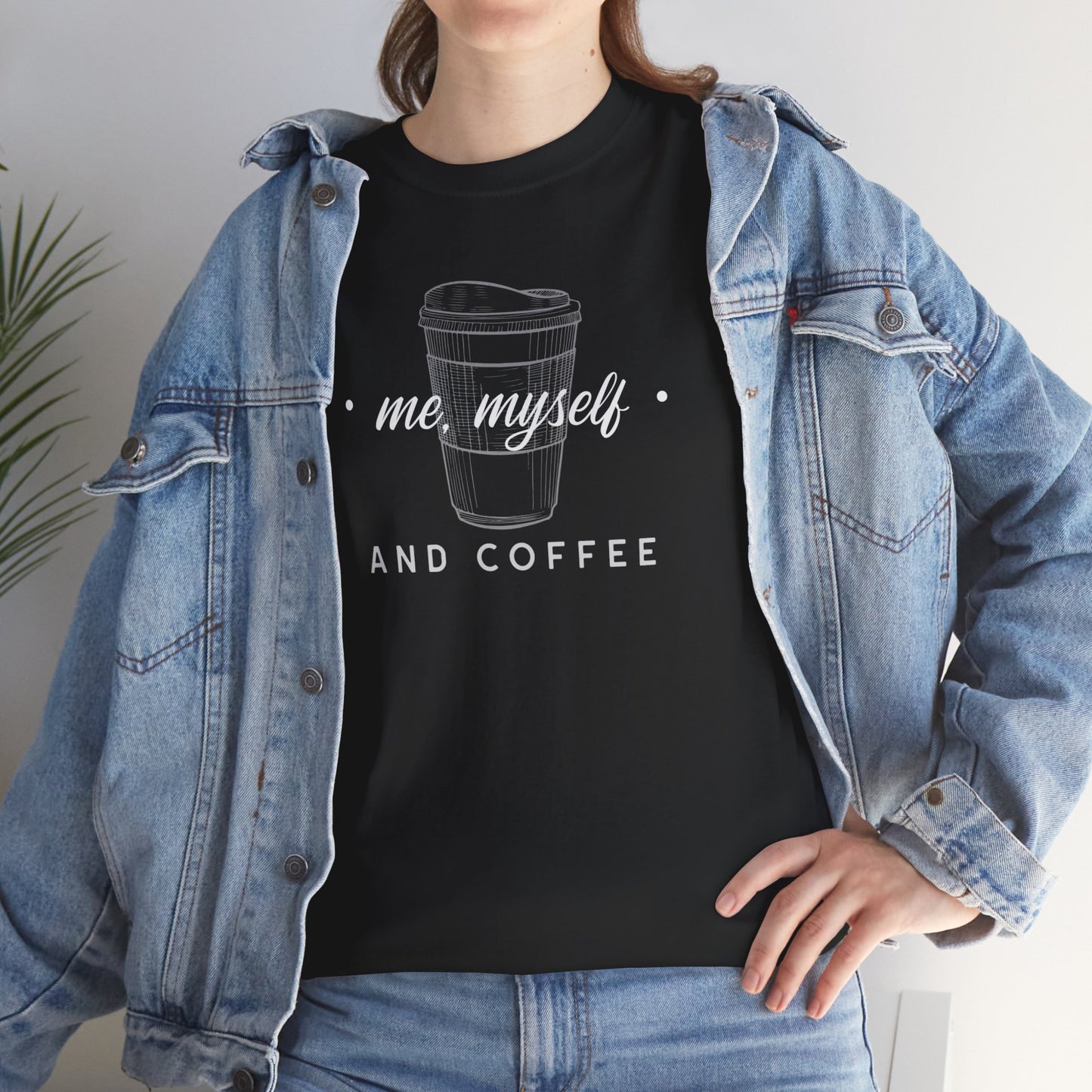 Me, Myself and Coffee Men's Tee