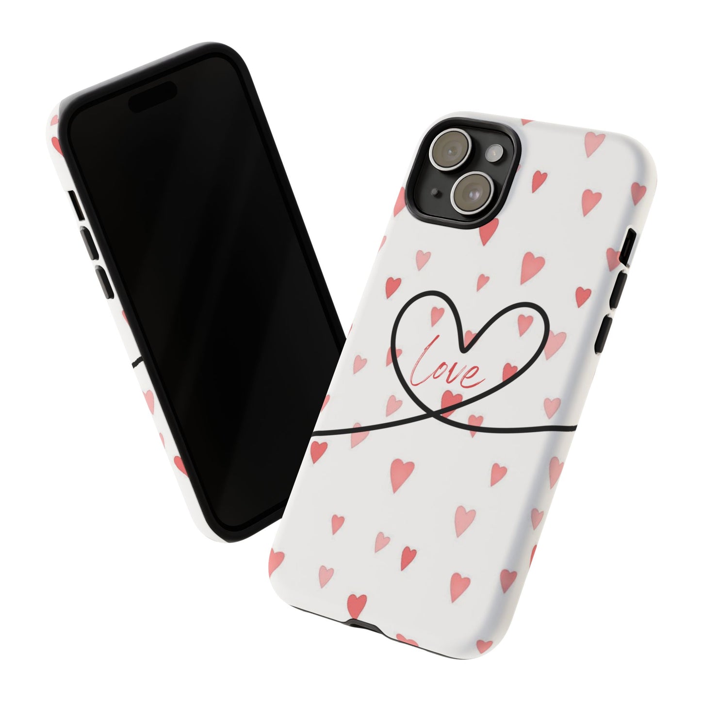 Cute Love Heart Phone Case