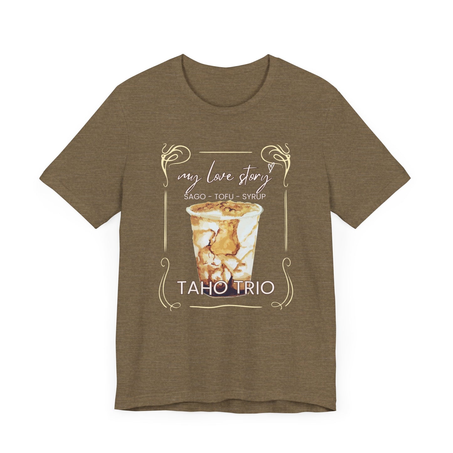 My Love Story: Taho Trio Premium Soft Men's Tee