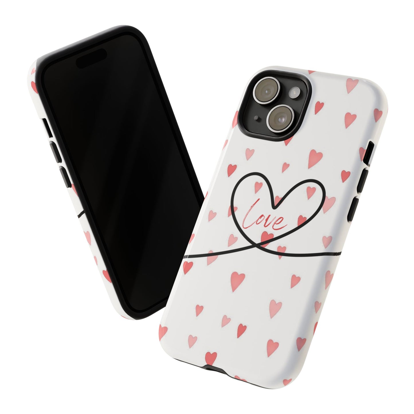 Cute Love Heart Phone Case