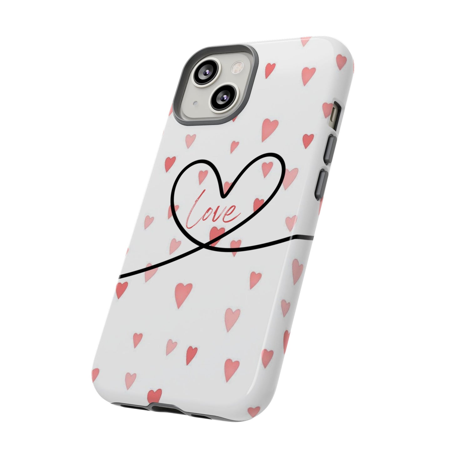 Cute Love Heart Phone Case