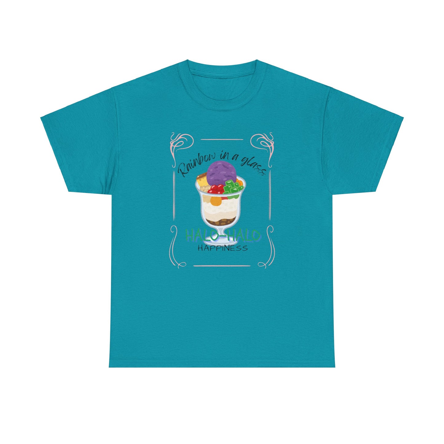 Rainbow in a Glass Halo-Halo Happiness Women's Tee