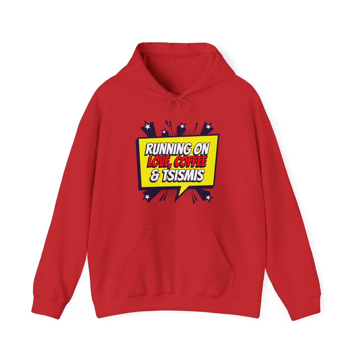 Running on Love, Coffee & Tsismis Hoodie
