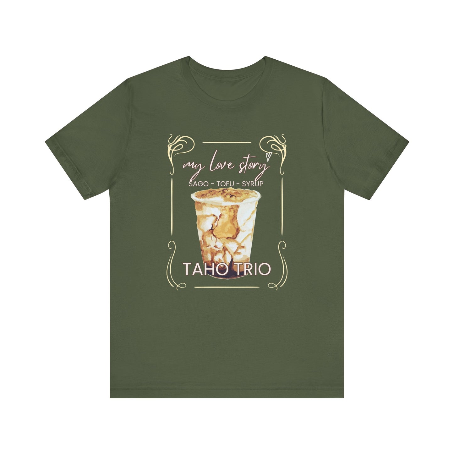 My Love Story: Taho Trio Premium Soft Men's Tee