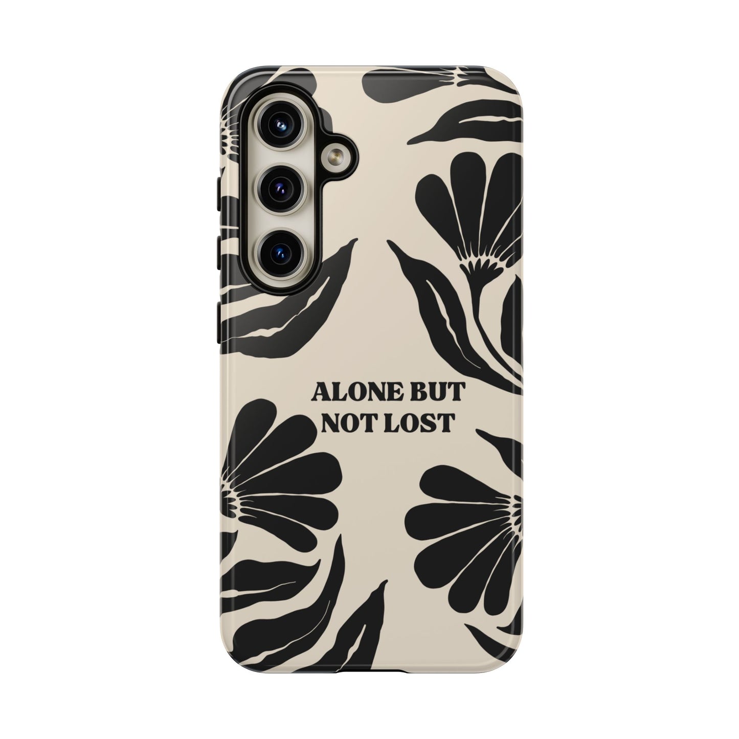 'Alone But Not Lost' Phone Case