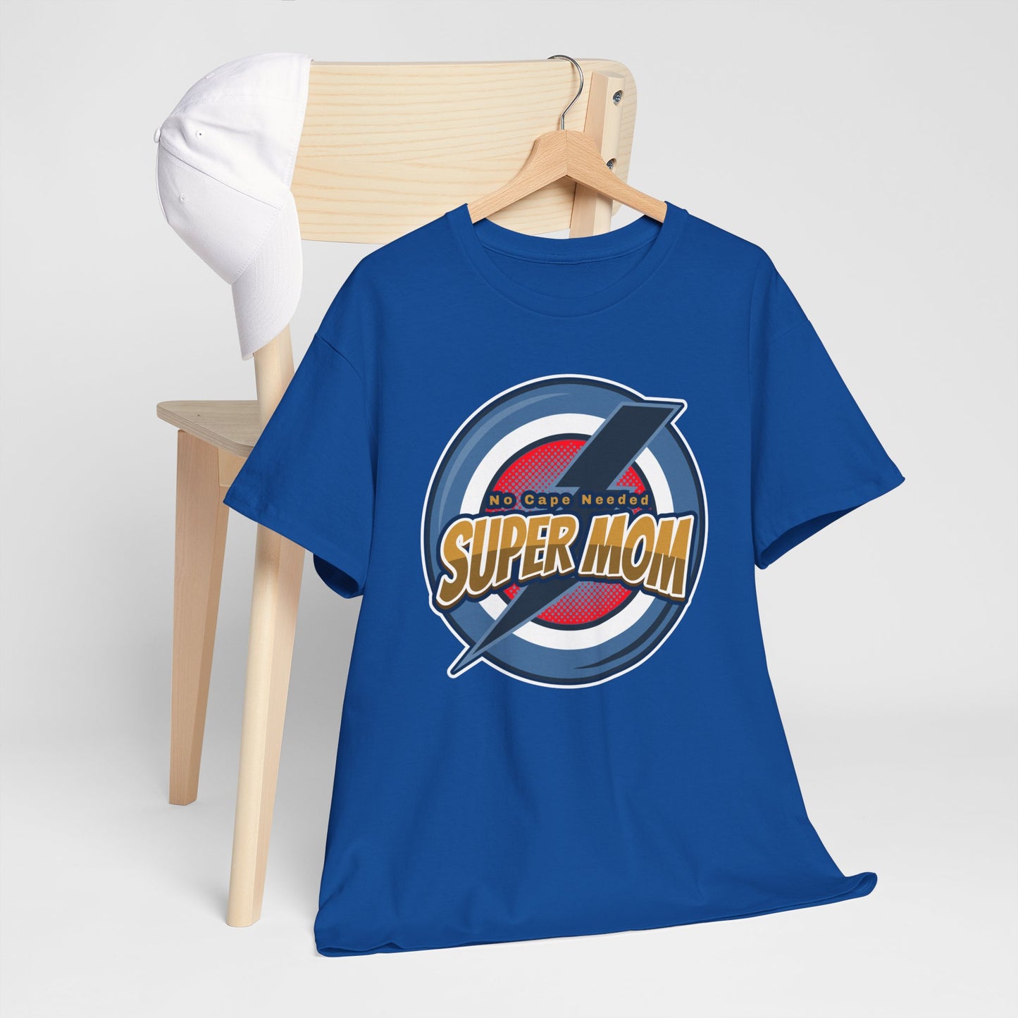 Super Mom No Cape Needed Tee