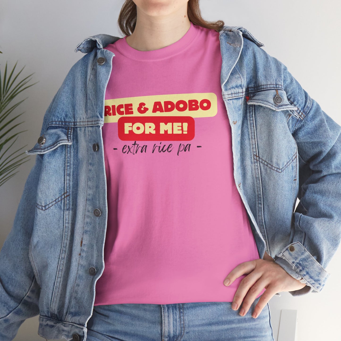 Rice and Adobo For Me Cotton Tee