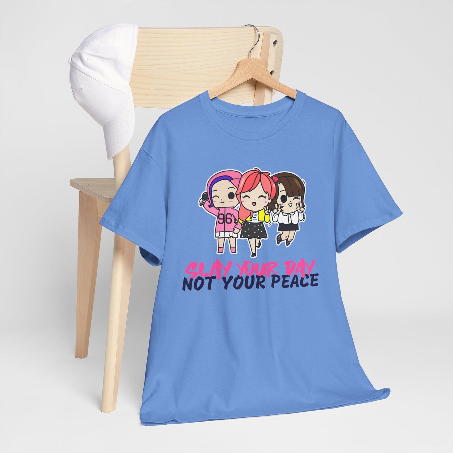 Slay Your Day Not Your Peace Cotton Tee