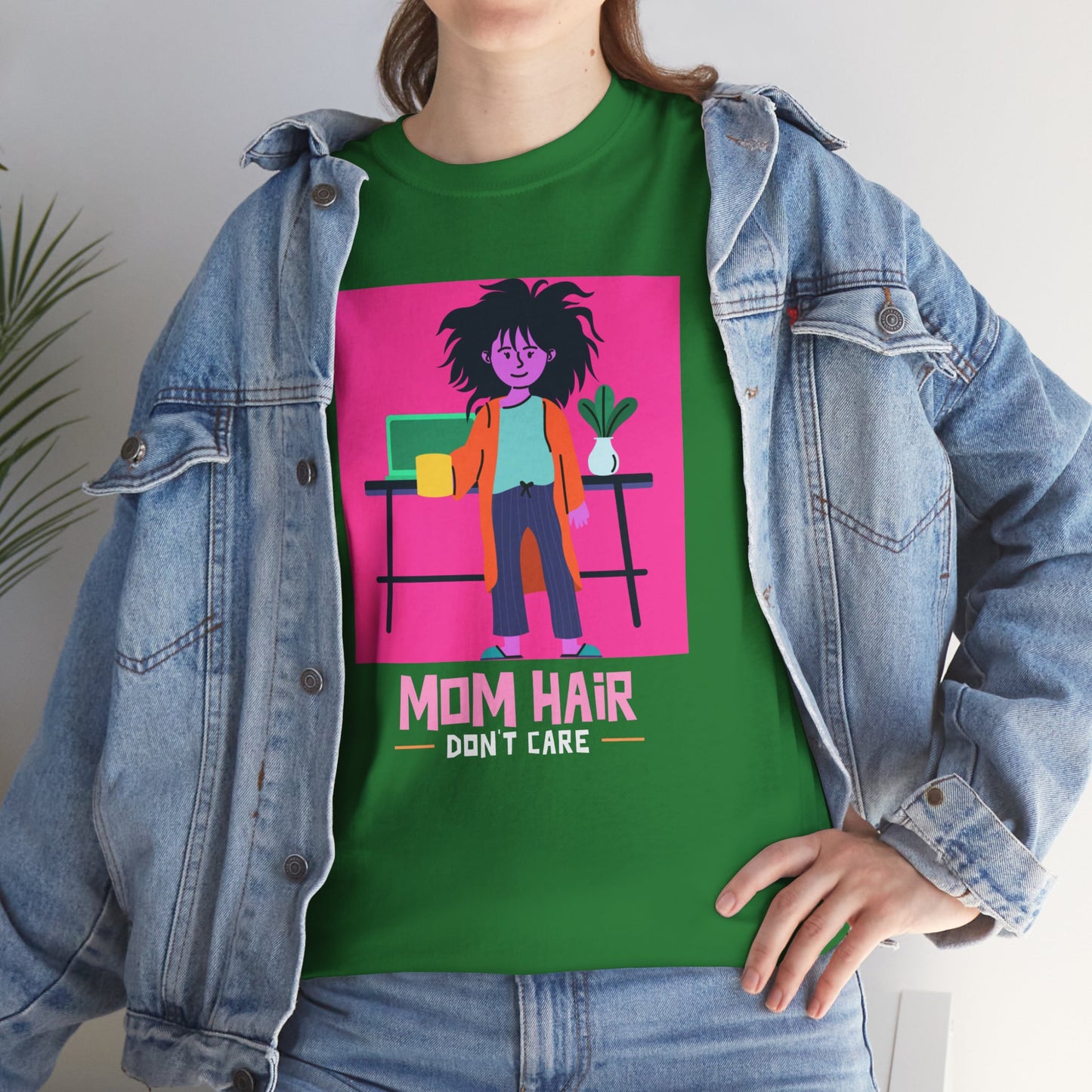 Mom Hair, Don't Care Women's Tee