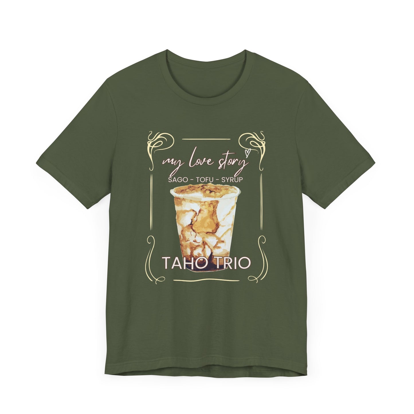 My Love Story: Taho Trio Premium Soft Men's Tee