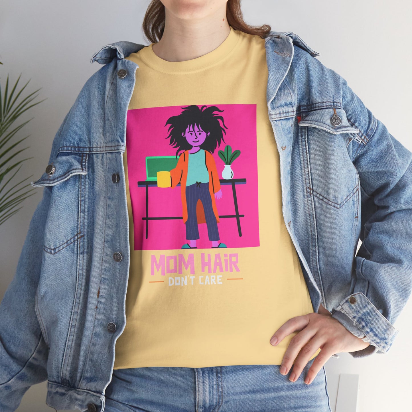 Mom Hair, Don't Care Women's Tee