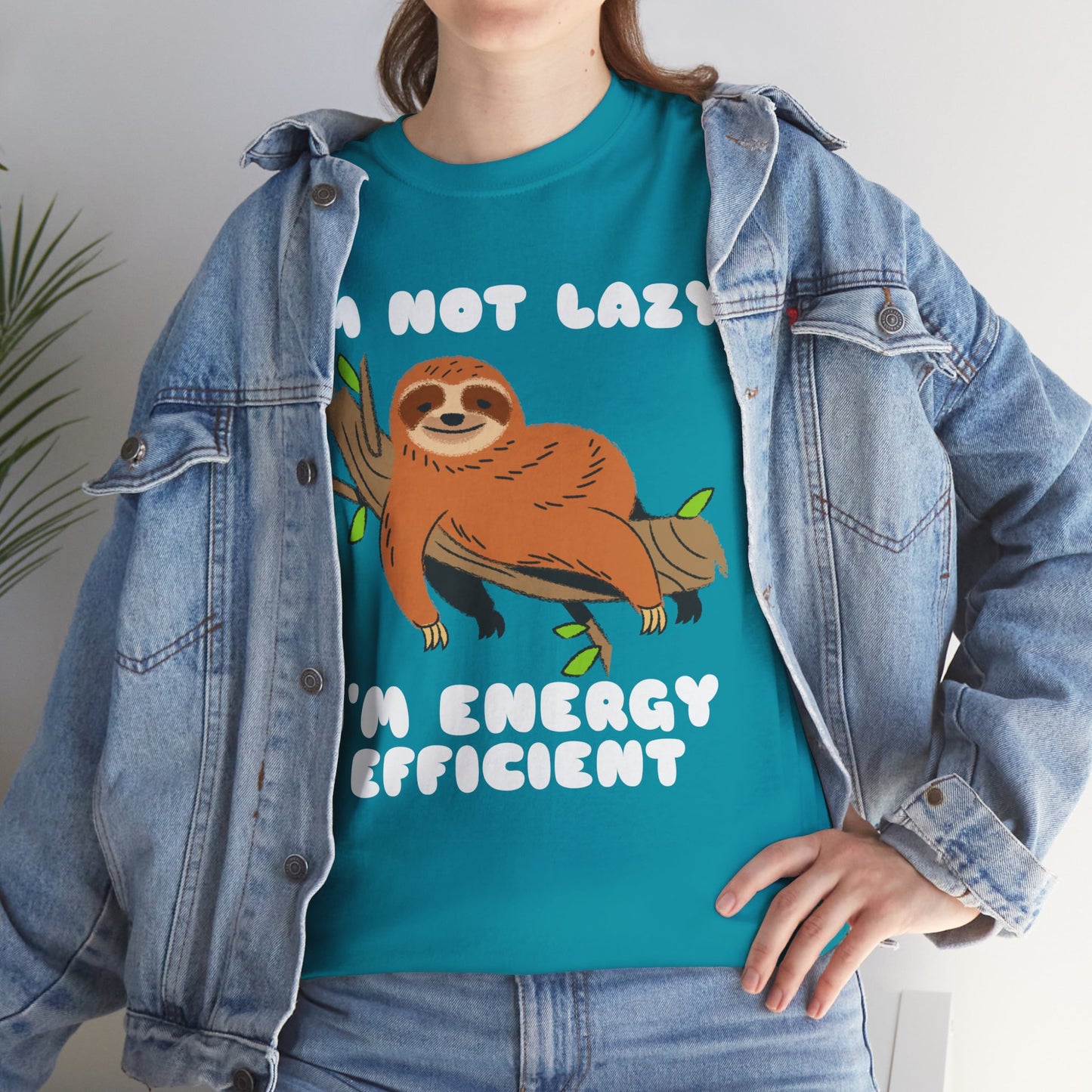 I'm Not Lazy I'm Energy Efficient Men's Tee