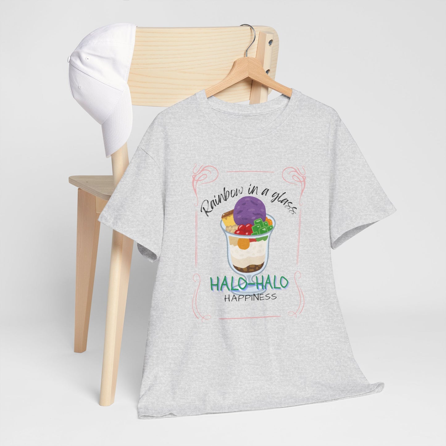 Rainbow in a Glass Halo-Halo Happiness Women's Tee