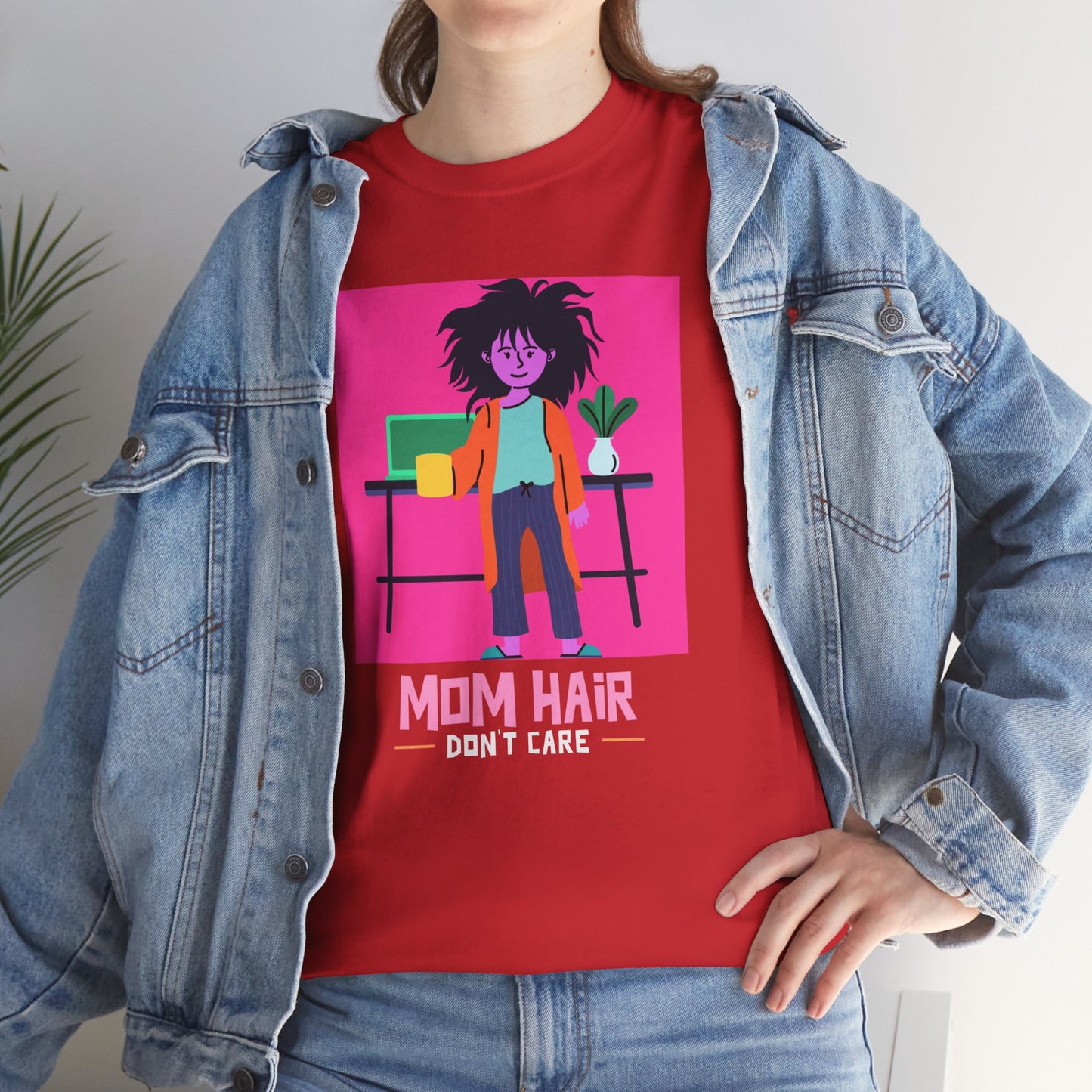 Mom Hair, Don't Care Women's Tee