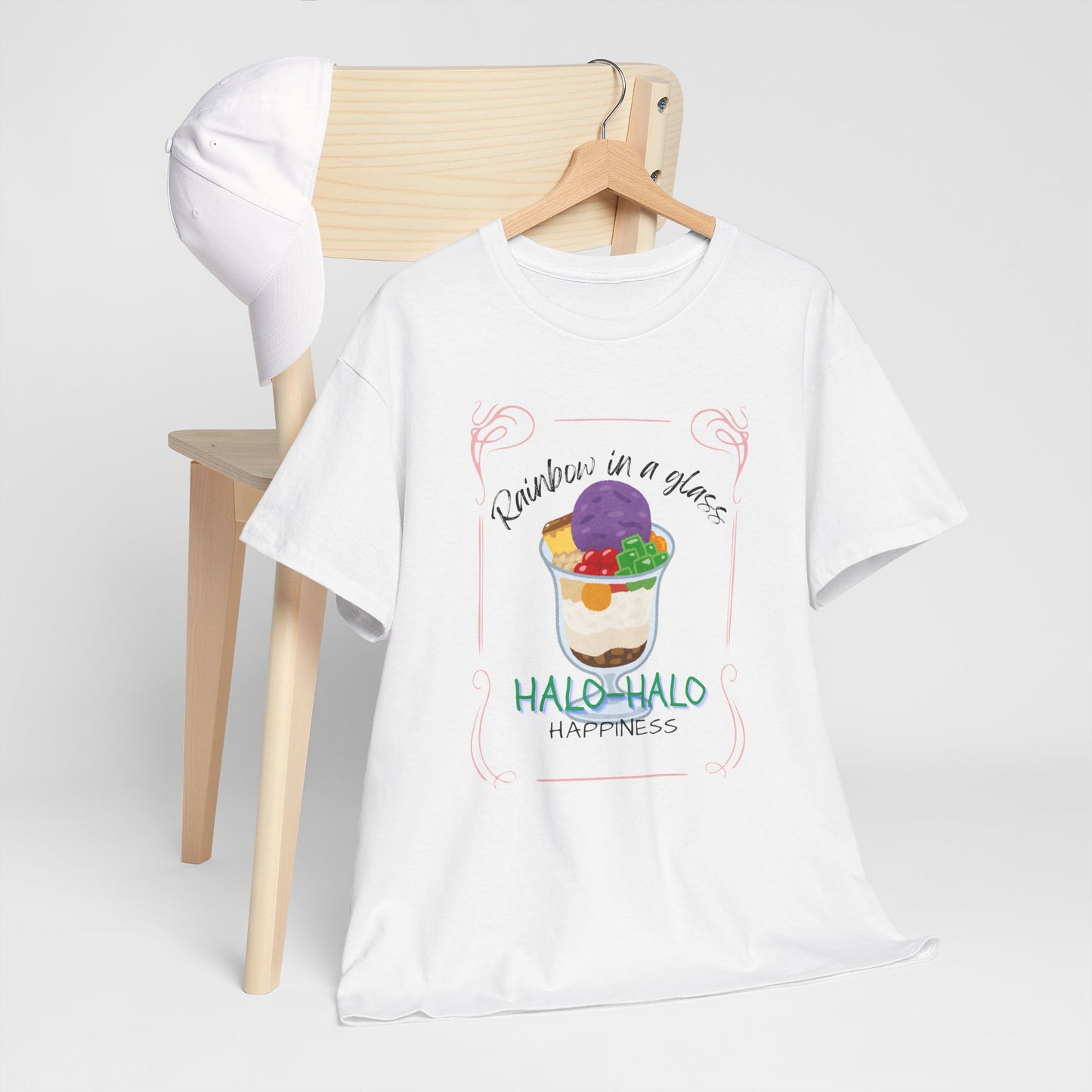 Rainbow in a Glass Halo-Halo Happiness Women's Tee