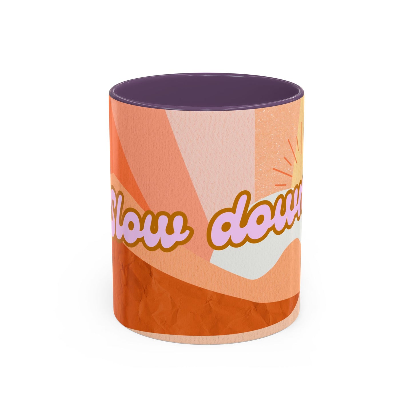 Bohemian 'Slow Down' Coffee Mug