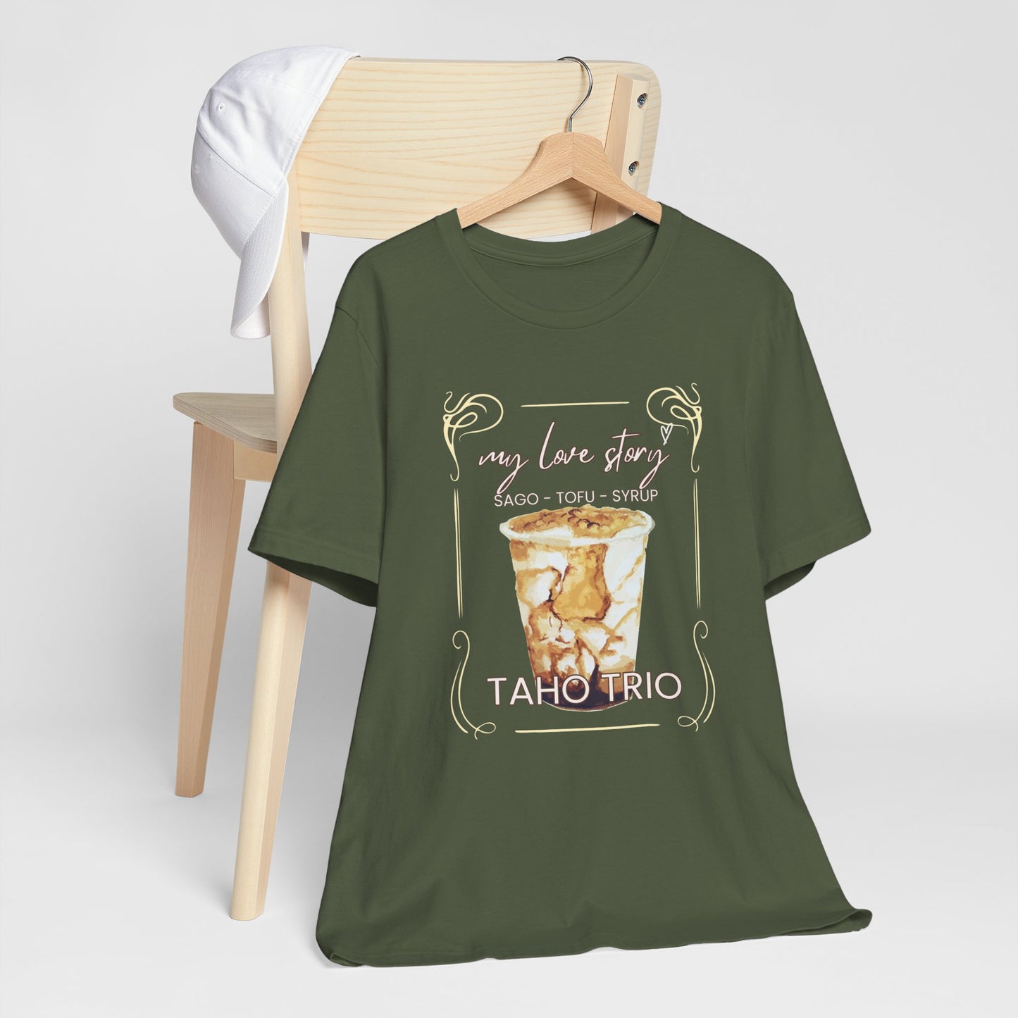 My Love Story: Taho Trio Premium Soft Men's Tee