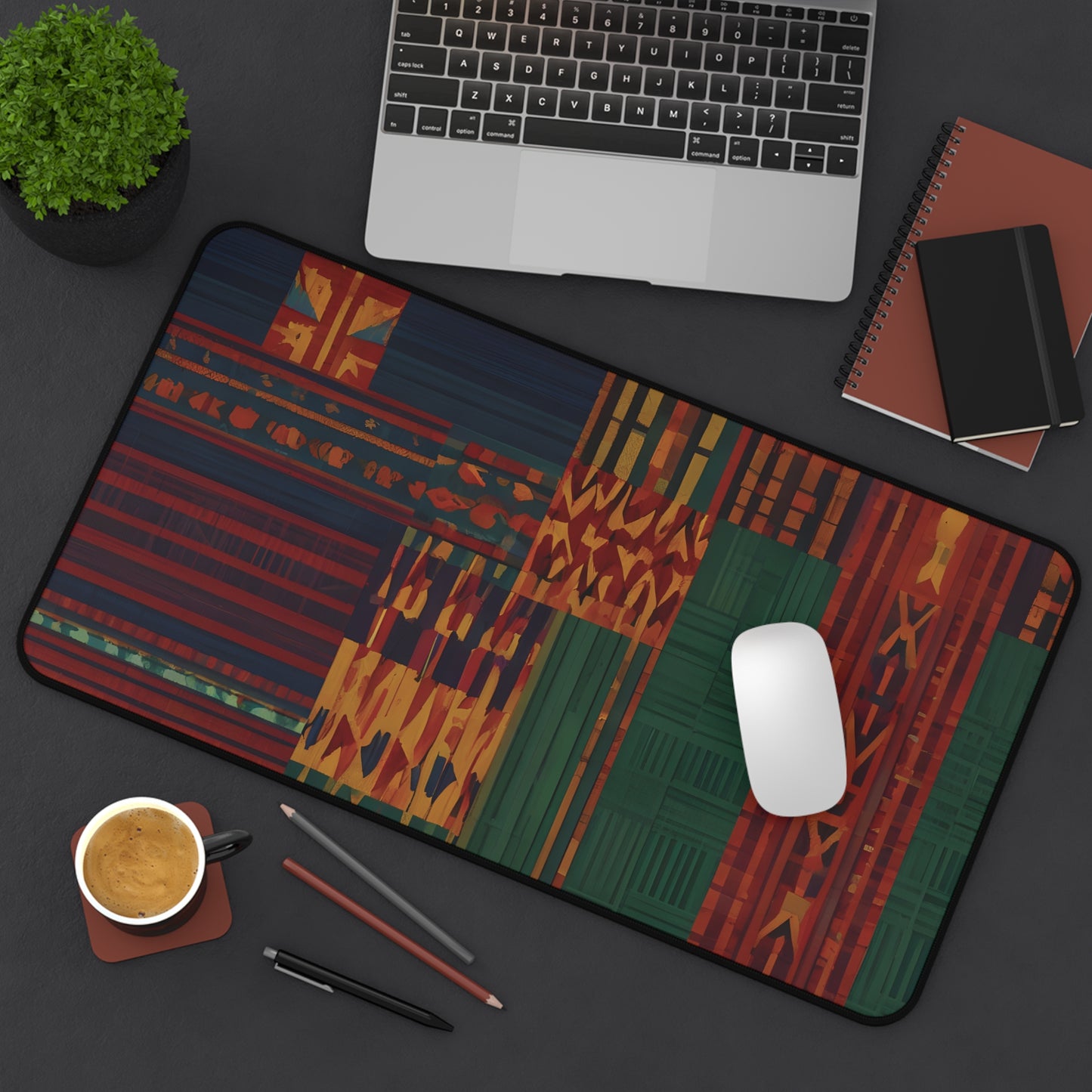 Traditional Design Inspired Desk Mat