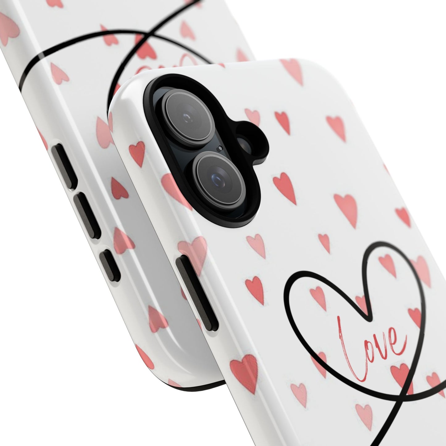 Cute Love Heart Phone Case