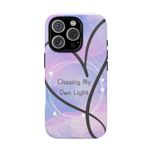 Chasing My Own Light Phone Case