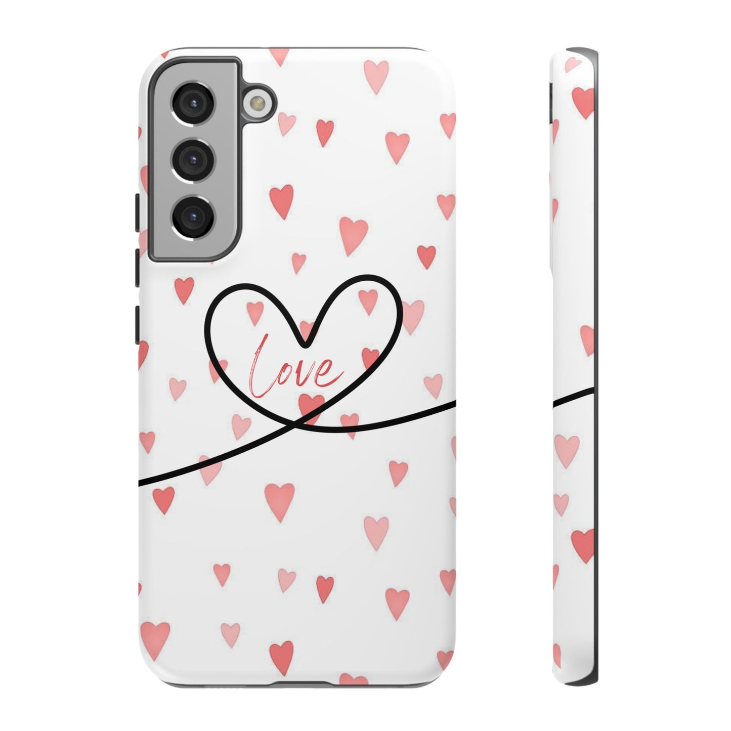 Cute Love Heart Phone Case