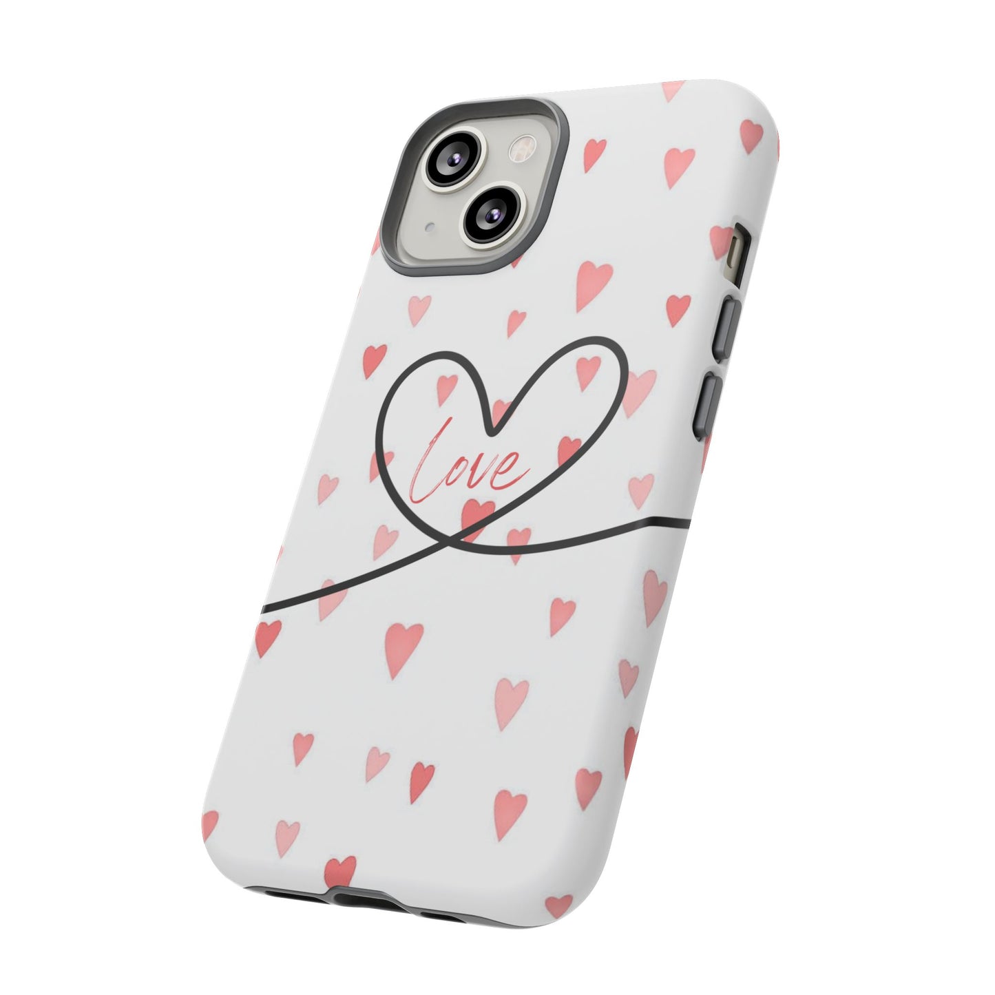 Cute Love Heart Phone Case