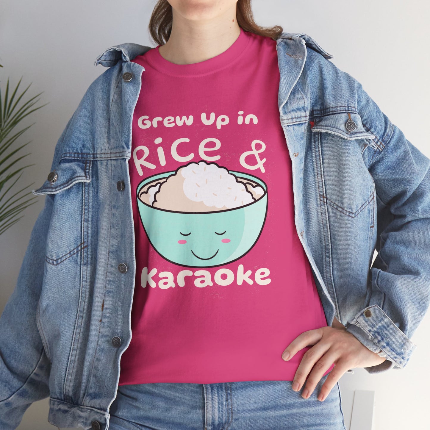 Grew Up in Rice and Karaoke Women's Tee