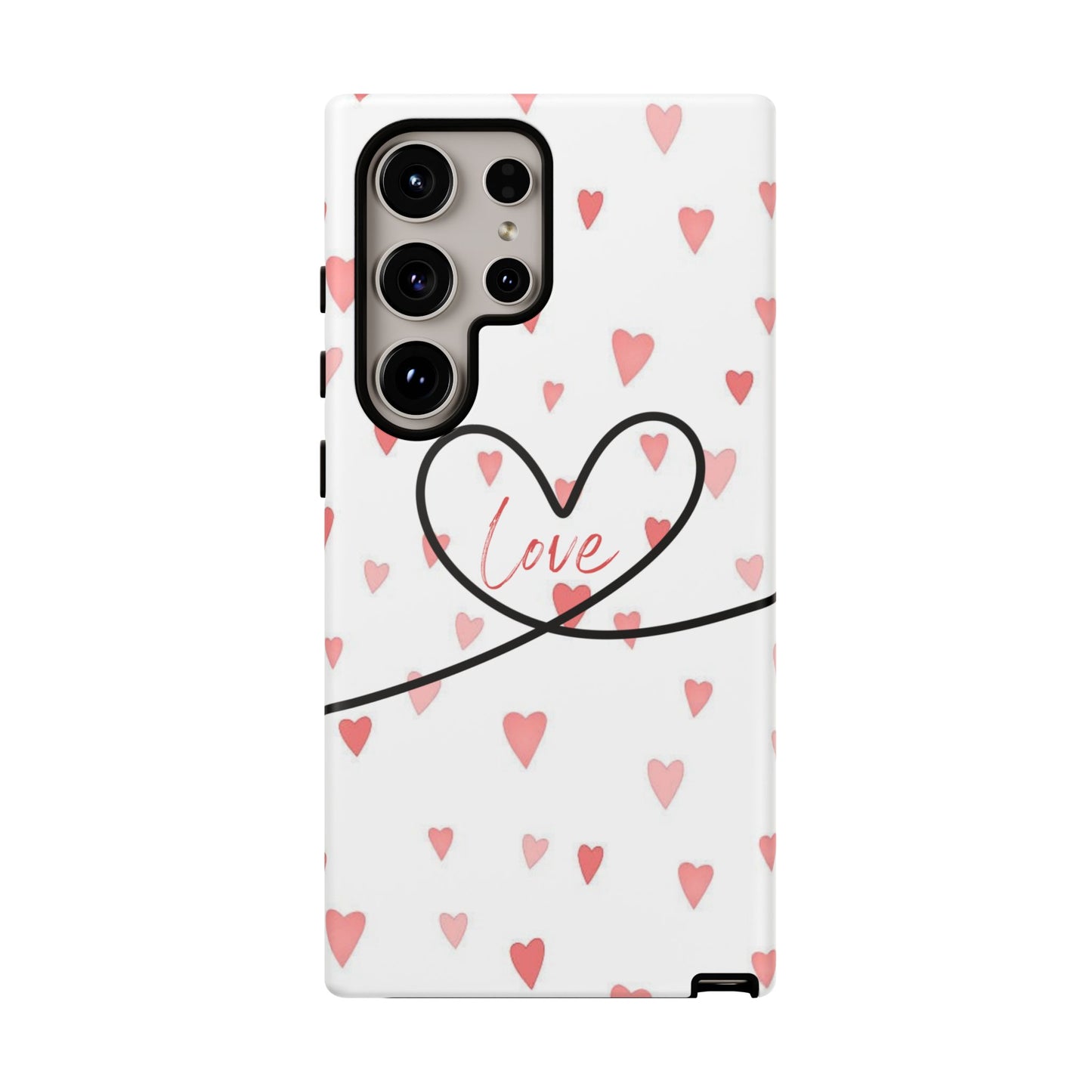 Cute Love Heart Phone Case