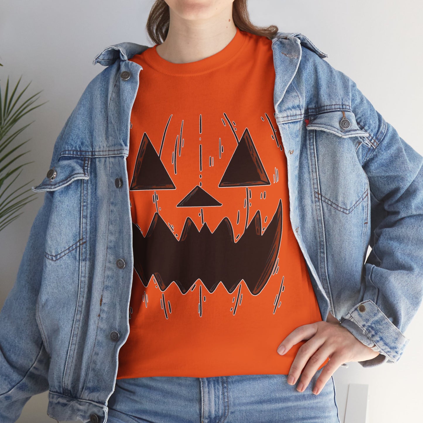 Pumpkin Face Halloween Shirt