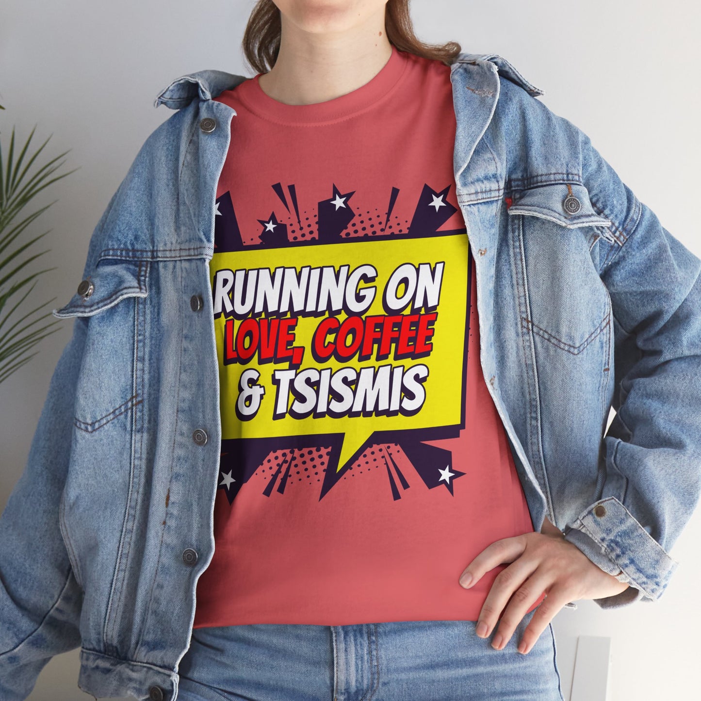 Running on Love, Coffee & Tsismis Tee