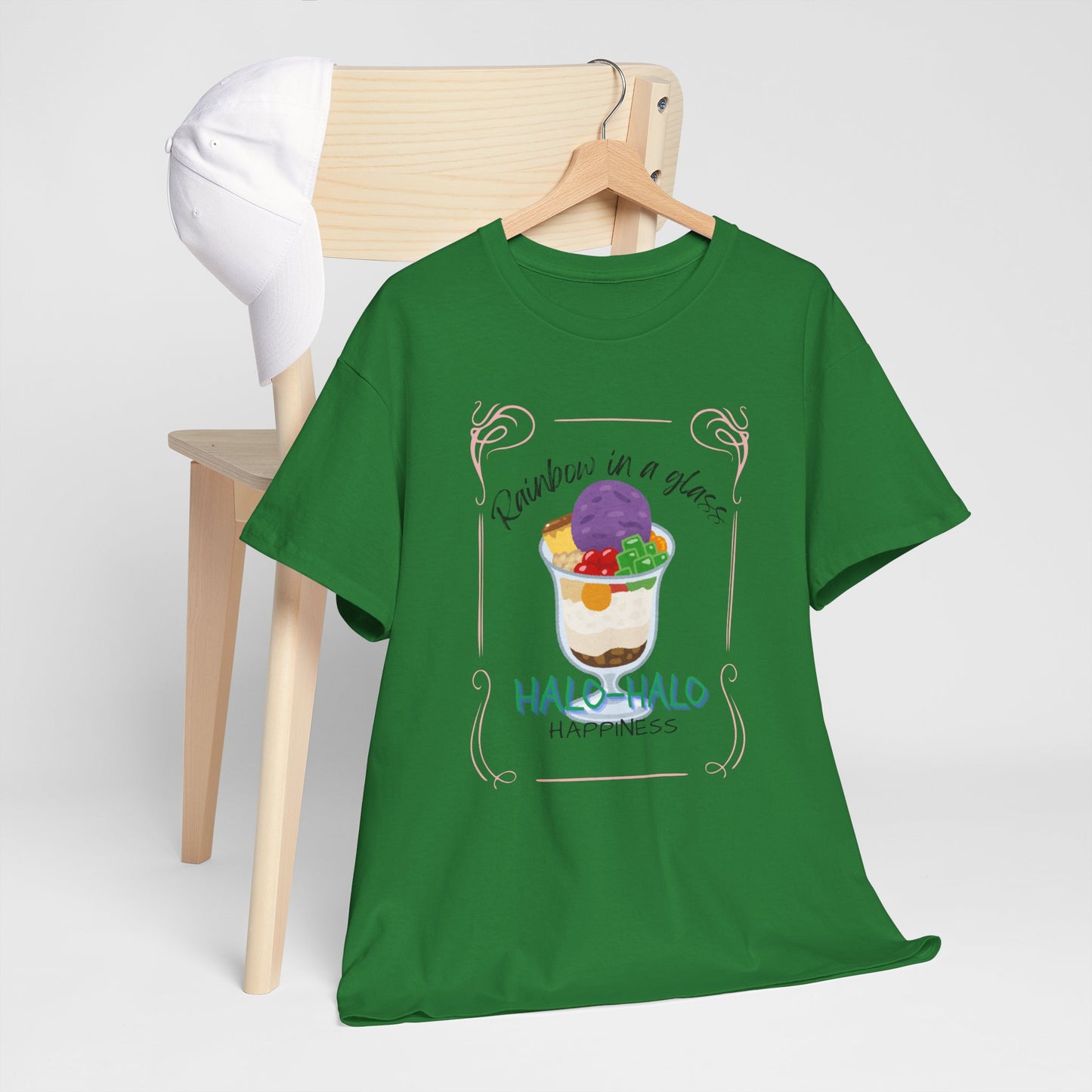 Rainbow in a Glass Halo-Halo Happiness Women's Tee