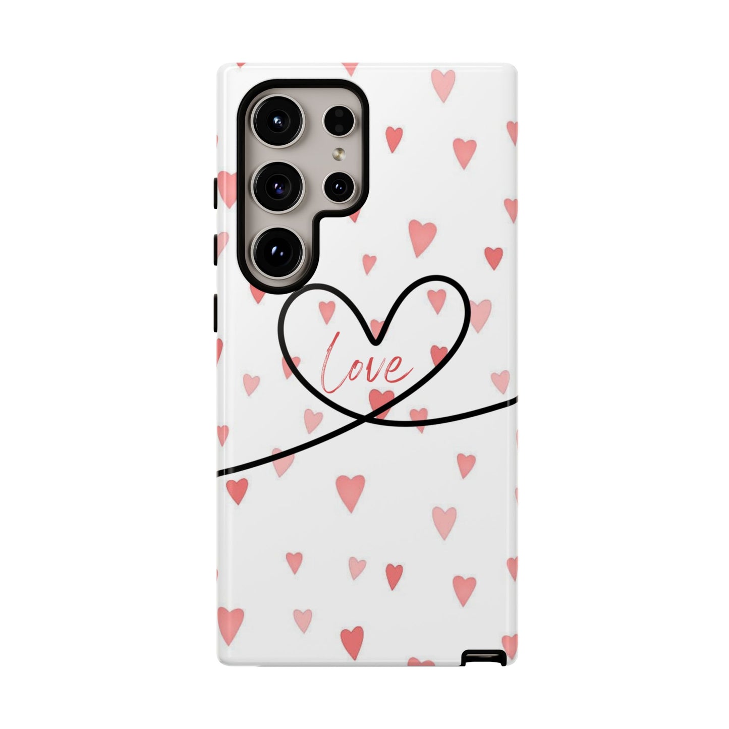 Cute Love Heart Phone Case