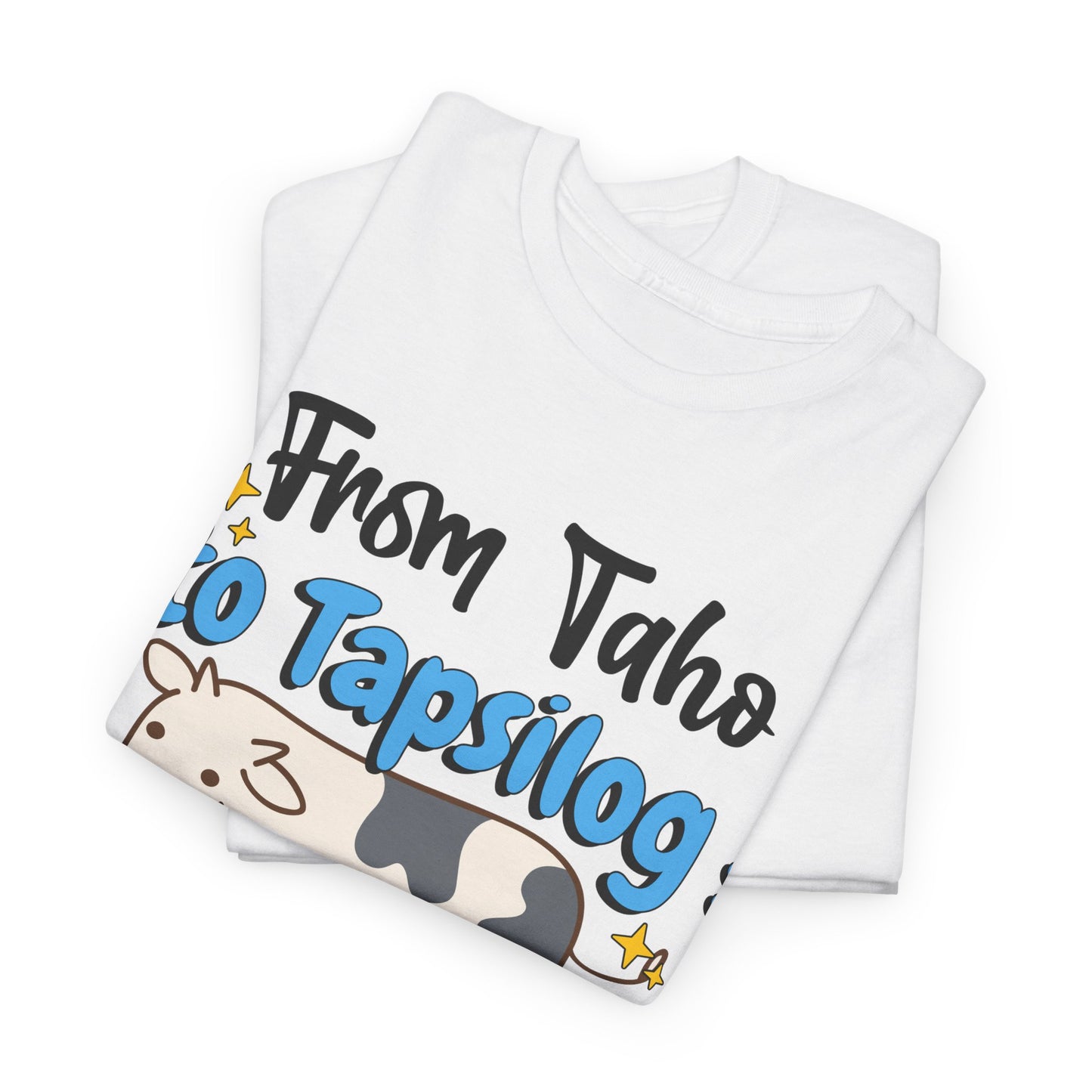 From Taho to Tapsilog: Delicious Roots Men's Cotton Tee