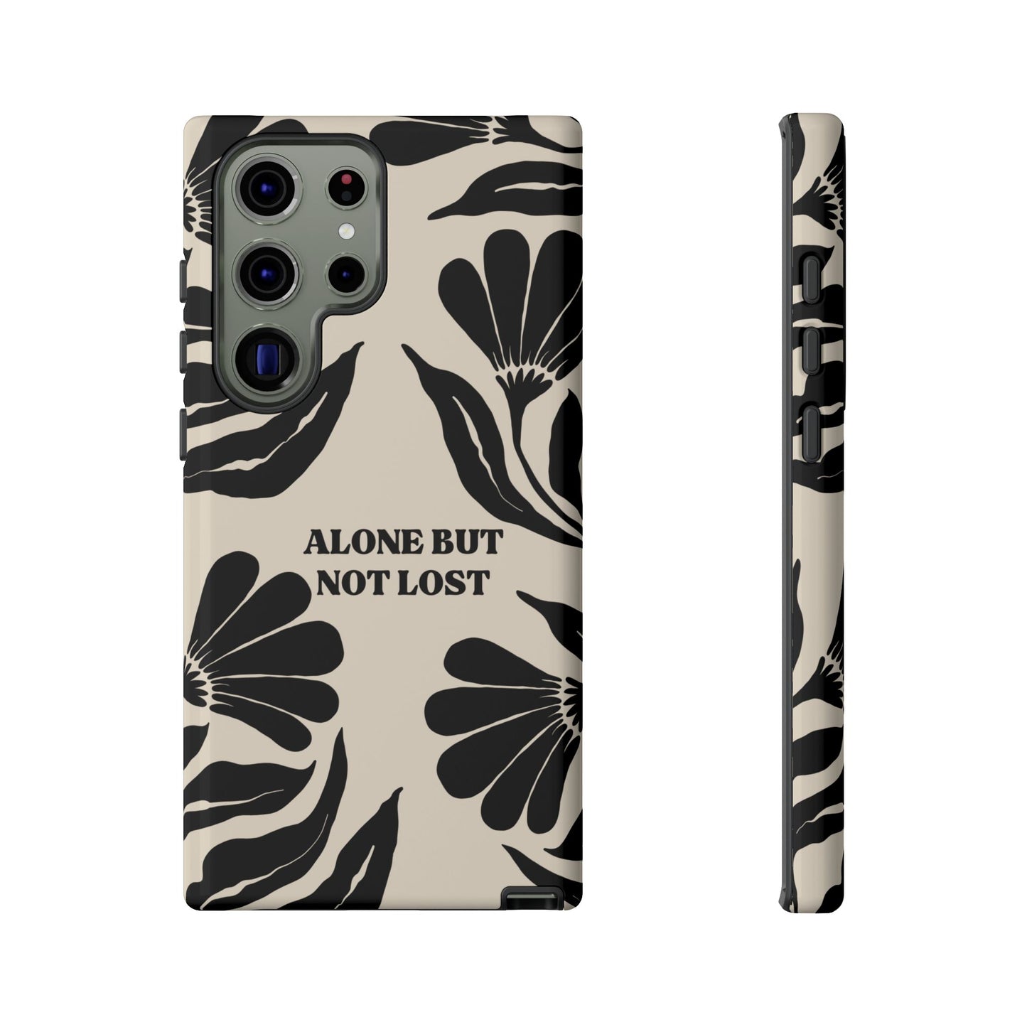 'Alone But Not Lost' Phone Case