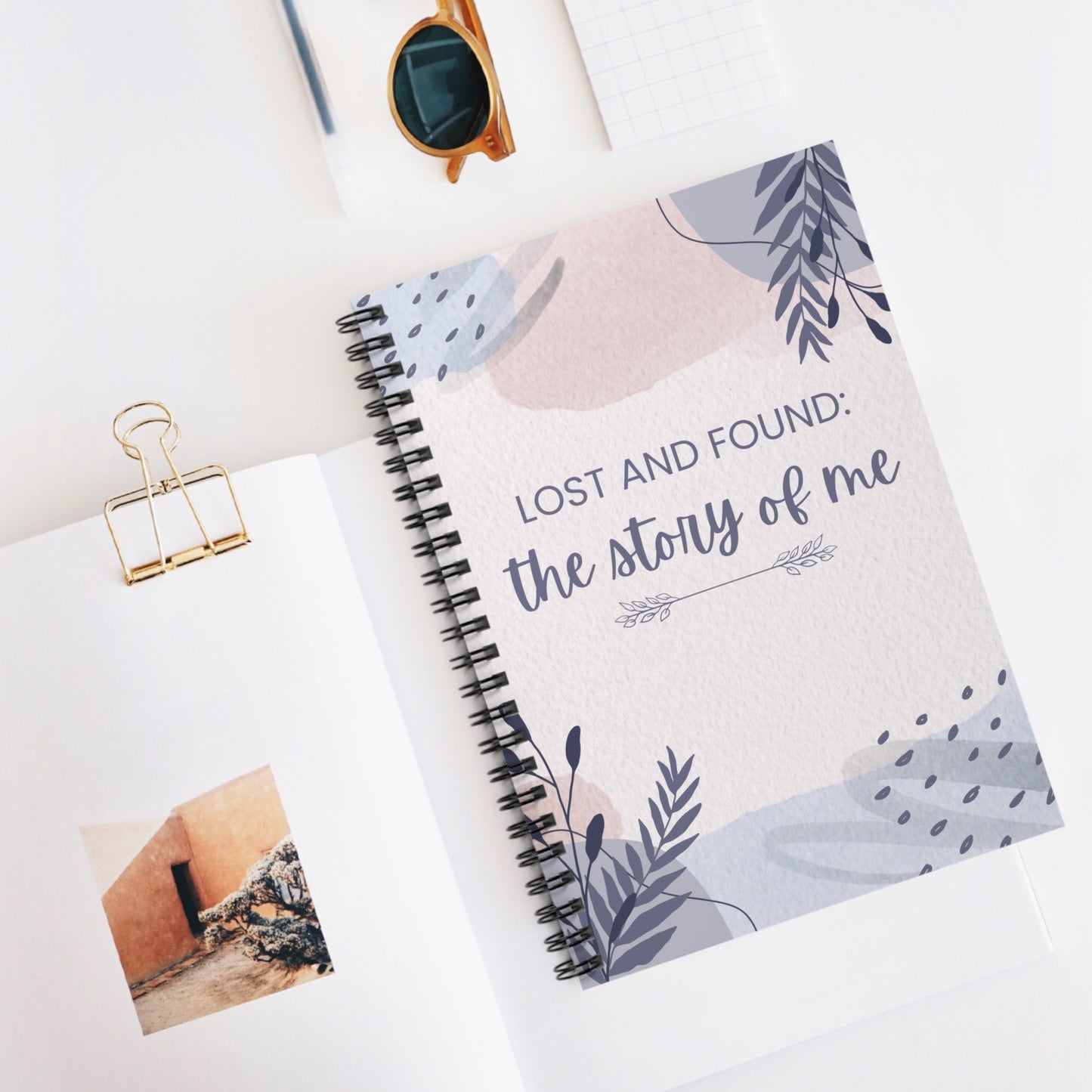 Lost and Found: The Story of Me Spiral Notebook