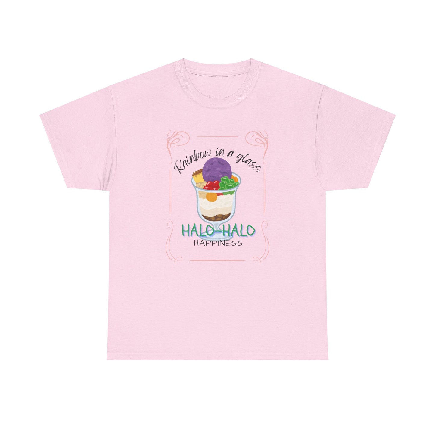 Rainbow in a Glass Halo-Halo Happiness Women's Tee