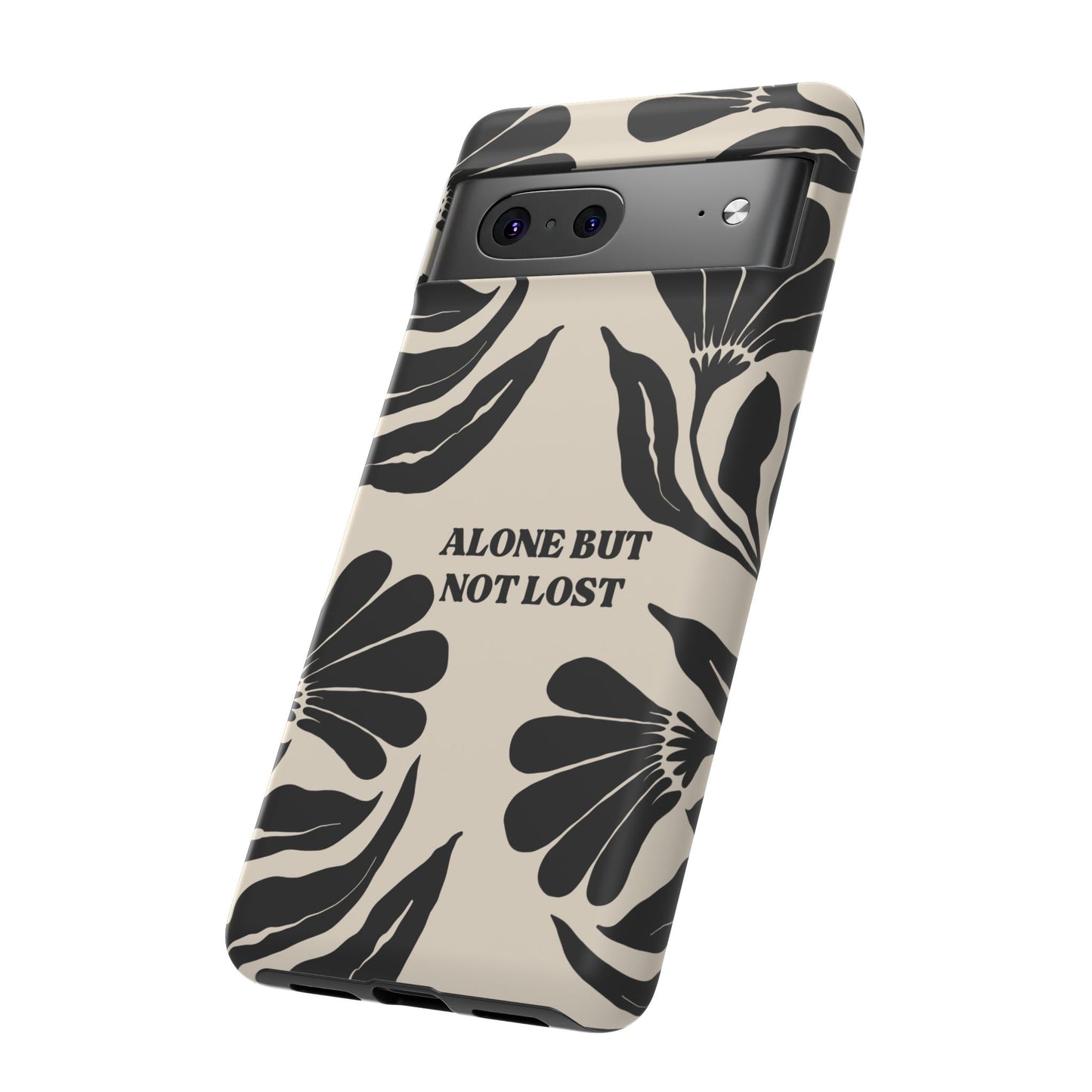 'Alone But Not Lost' Phone Case