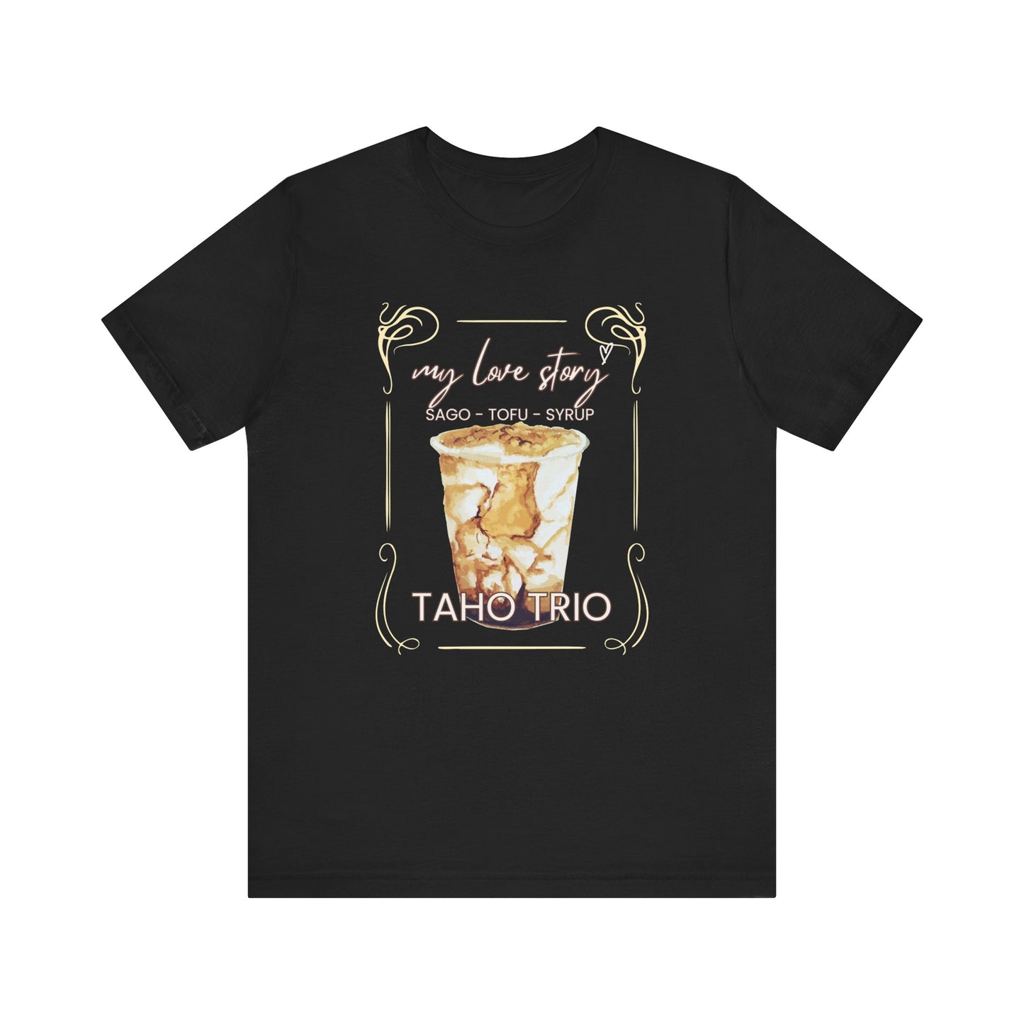 My Love Story: Taho Trio Premium Soft Men's Tee