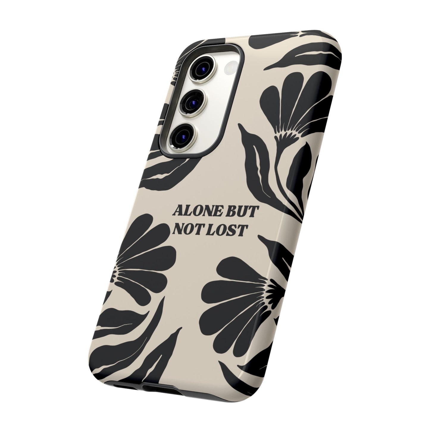 'Alone But Not Lost' Phone Case