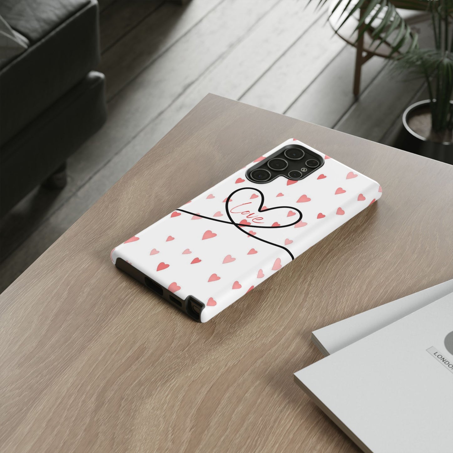 Cute Love Heart Phone Case